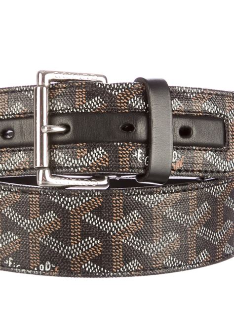 how much is a goyard belt|real real goyard belts.